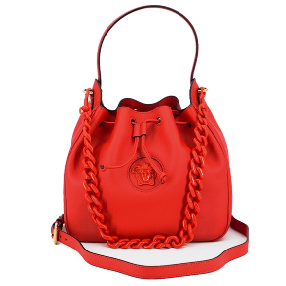 VERSACE Calf leather Hobo Shoulder and Handbag - Picture 2 of 6